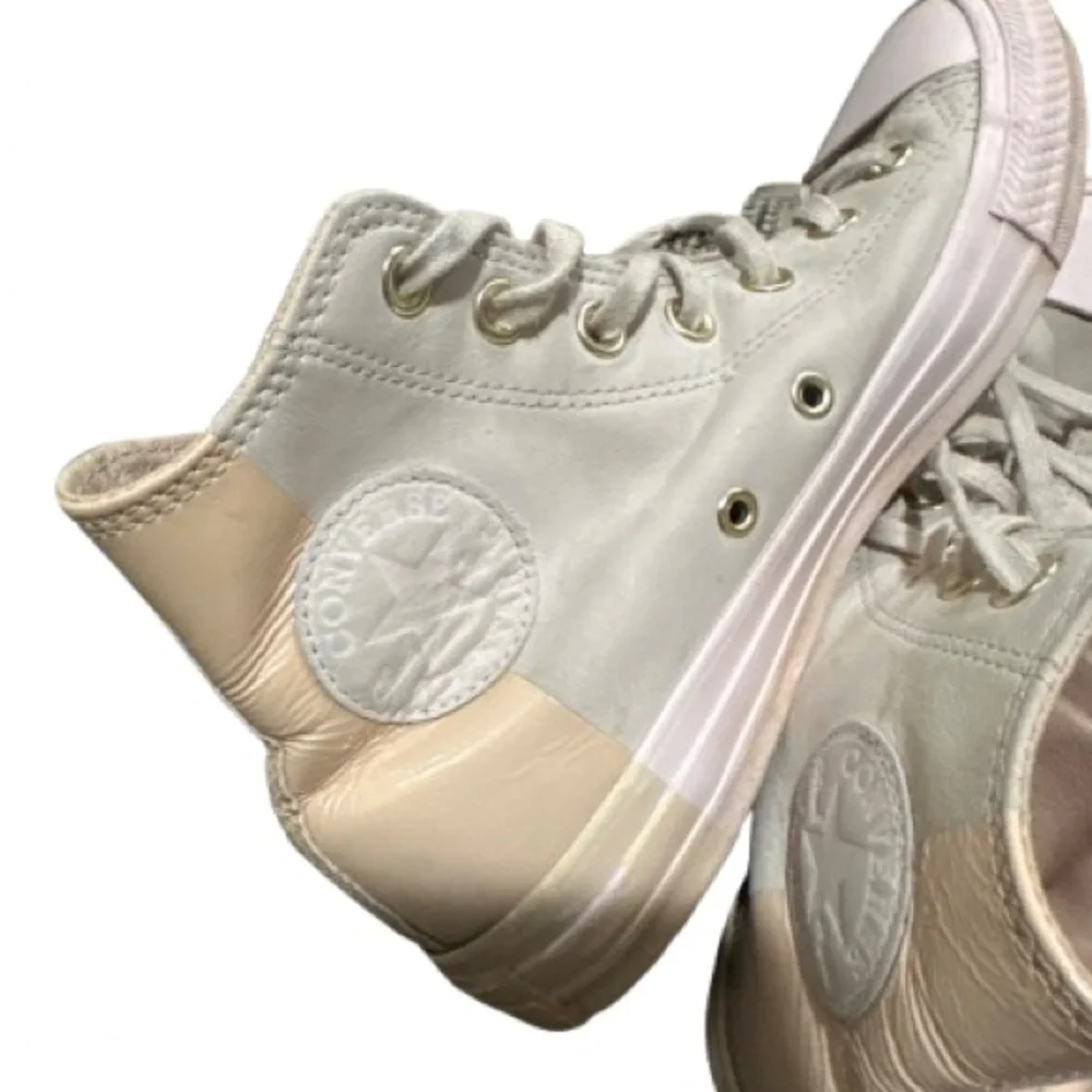 Converse Women's Light Pink Two Tone High-Top Sneakers Special Edition